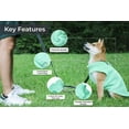 thumbnail image 3 of Chaleco polar Jacko & Co para perros, suave y cálido, para pequeños y medianos, 3 of 8