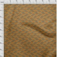 thumbnail image 4 of oneOone Cotton Cambric Orange Fabric Floral Craft Projects Decor Fabric Printed By The Yard 56 Inch Wide, 4 of 5