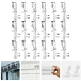 thumbnail image 3 of HLONK 18pcs Hidden Channel Valance Clips Window Blinds Retainer Holder Clip Curtain Accessories, 3 of 7