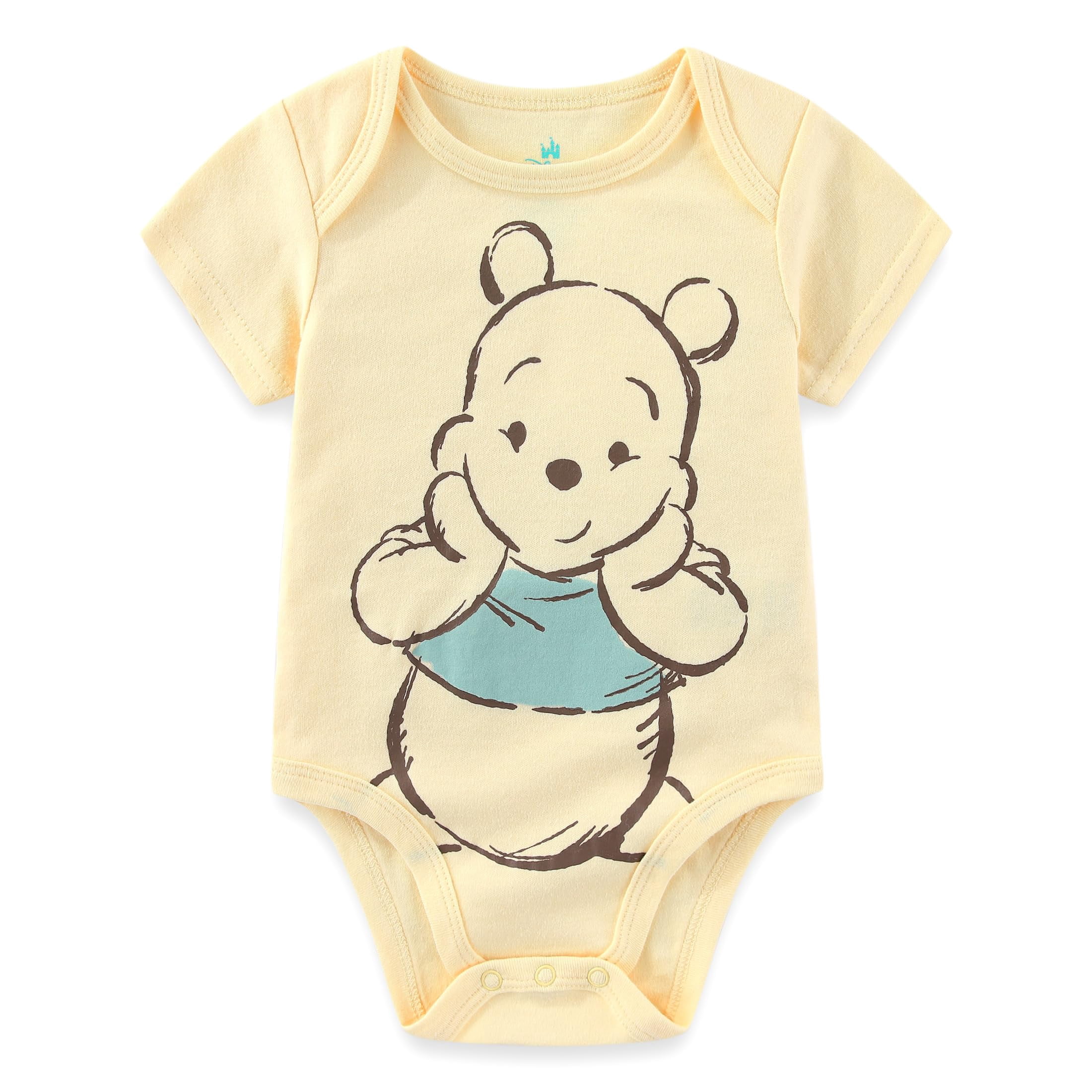 Disney Winnie the Pooh Bodysuit Creeper (Baby Boys), 3 Pack, Sizes 3M-12M
