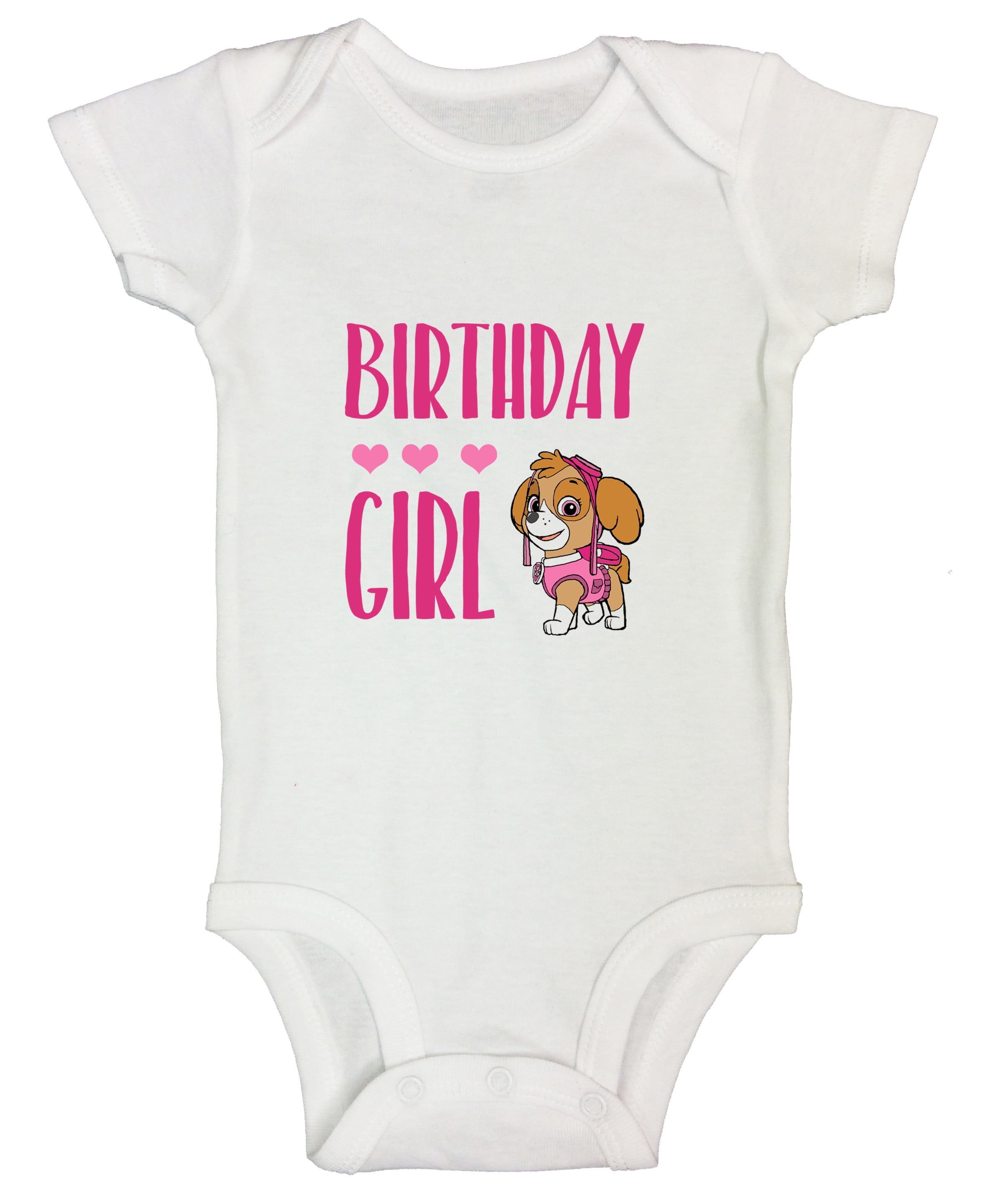 birthday girl onesie