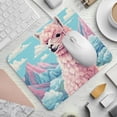 thumbnail image 2 of FeBohao Funny Mouse Pad Mat for Laptop Jiaji Cloth Portable Non Scratch Smooth Personalized Rectangle Pretty Office Accessory Women Chic Aesthetic Modern Must Girl Boy Table Alpaca, 2 of 6