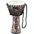 thumbnail image 1 of Meinl Percussion Series Travel Djembe Hand Drum Circle Instrument, Synthetic Shell and Head — NOT Made in China — African Mali Weave Rope Tuning, 2-Year Warranty (PADJ7-M-F), 1 of 4
