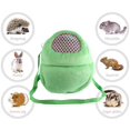 thumbnail image 4 of Mochila para hámster para mascotas, mochila de viaje portátil con correa para el hombro, adecuada para mascotas pequeñas, erizo, planeador del azúcar, chinchilla, conejillo de indias y ardilla, 4 of 5