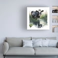 thumbnail image 2 of Canvas Wall Art - The Golden Valley 'Cooling Off' Wall Art for Living Room, Bedroom, or Office Décor by Trademark Fine Art - 24 x 24 Inches, 2 of 4