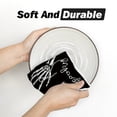 thumbnail image 5 of Sm:)e Spooky Skeleton Spider Bone Day of the Dead Kitchen Dish Towels Set of 2, 18x26 Inch, 5 of 6