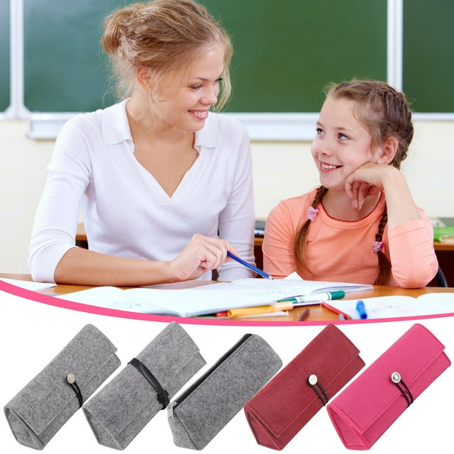 Estuche para portalápices de gran capacidad para estudiantes: personalizado, moderno y duradero, con amplio espacio de almacenamiento para material escolar