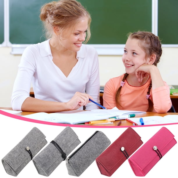 mfyjkho Estuche enrollable para lápices, organizador de papelería de gran capacidad con diseño personalizable para estudiantes, 1 unidad