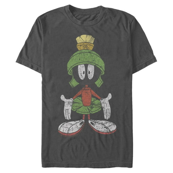 Men's Looney Tunes Marvin The Martian Distressed Graphic T-Shirt