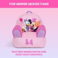 thumbnail image 4 of Minnie Mouse Cozee Buddy Chair by Delta Children, Pink, 4 of 11