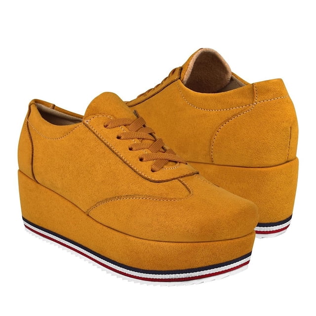 Zapatos CASUALES Stylo 6005 PARA DAMA mostaza
