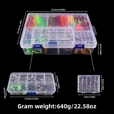 lure kit Bait Kit Set Spinner Spoon Topwater Crankbait Soft Worm Set Box With And Equipment Crankbait Lures Saltwater Any With And Equipment Soft Worm Spinner Worm Spinner Spoon Kit Set Box