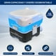 thumbnail image 2 of Inodoro Portatil de 15L para Camping y RV SereneLife, Asiento Extra Grande a Prueba de Fugas, Pulverizador, Embudo, Descarga Completa, Ranura para Teléfono, Ideal para Viajes, 2 of 7