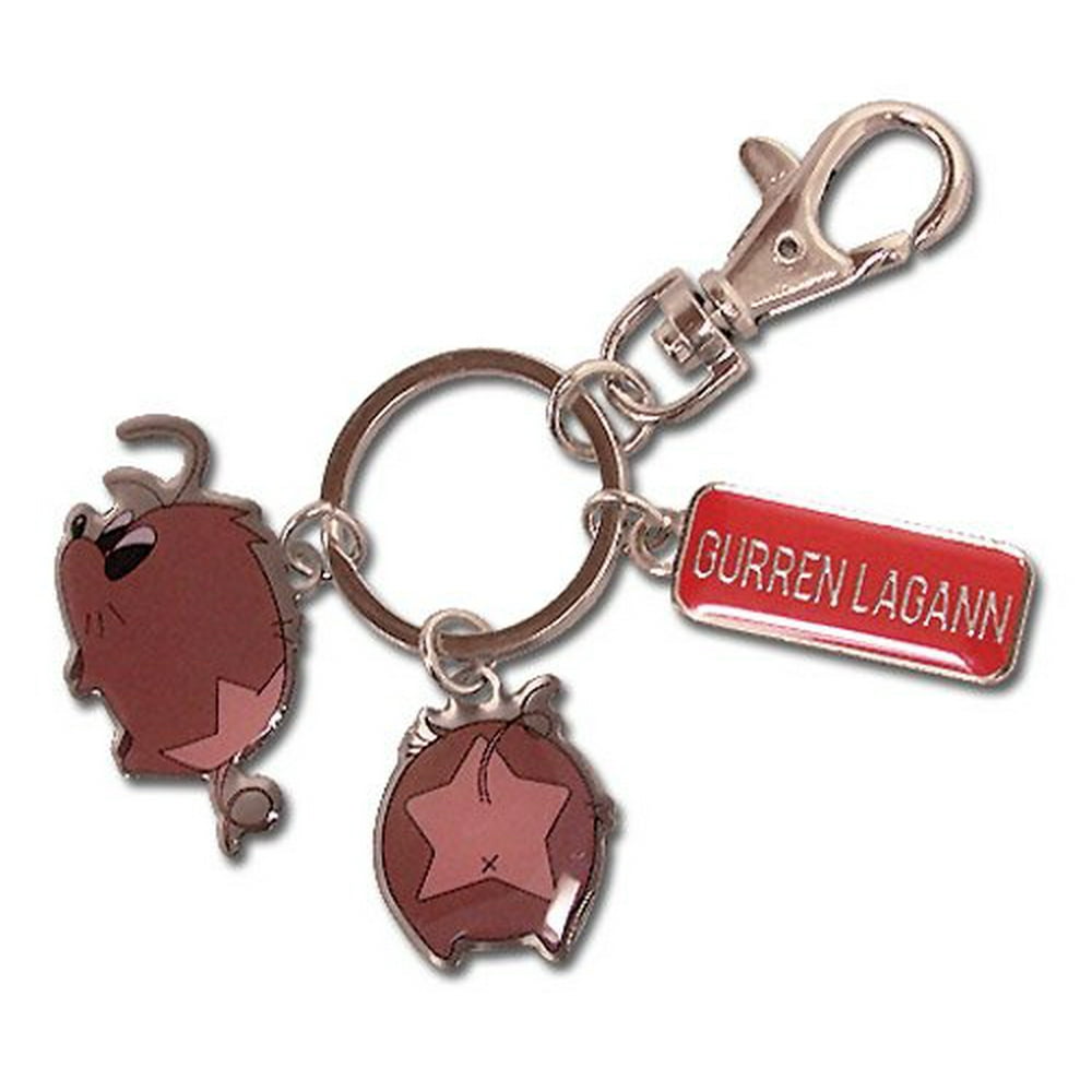 Gurren Lagann Key Chain Gurren Lagann New Metal Boota KeyChain Anime Licensed ge4641