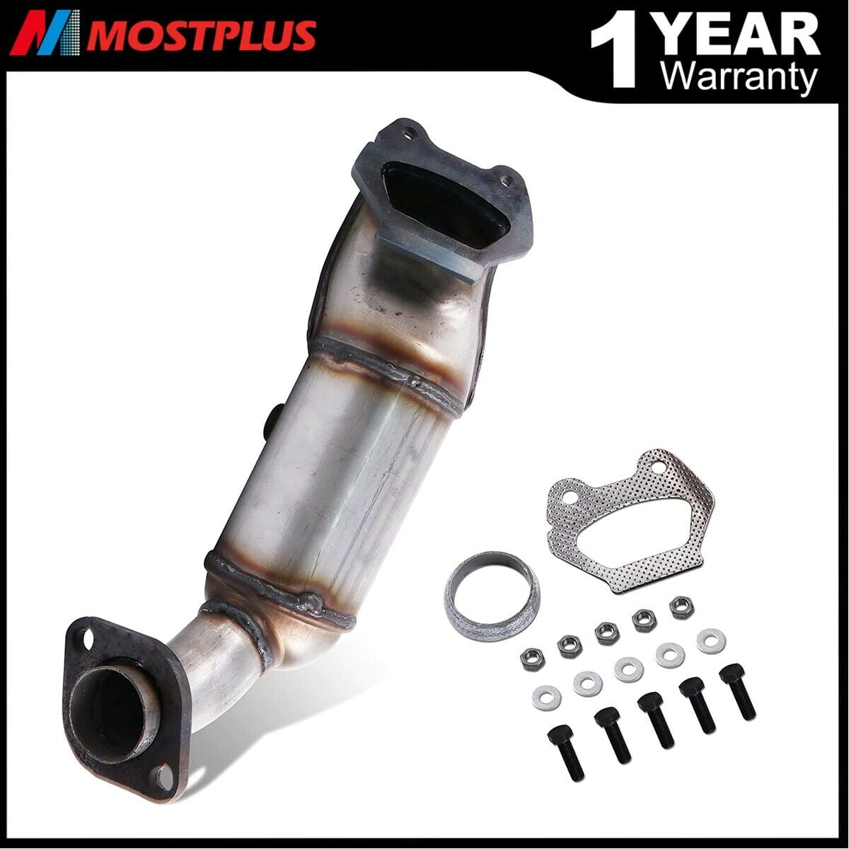 Left Manifold Catalytic Converter w/ Gaskets For 20112018 Dodge