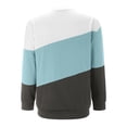 thumbnail image 4 of Robe Chandail en Molleton Verte, Chandail à Capuchon Zippé en Spandex pour Femmes, Chandails à Capuchon Graphiques pour Femmes, Chandail en Molleton à Col Rond Colorblock pour Femmes Manches Longues Pull Décontracté Mignon Léger Ample, 4 of 8