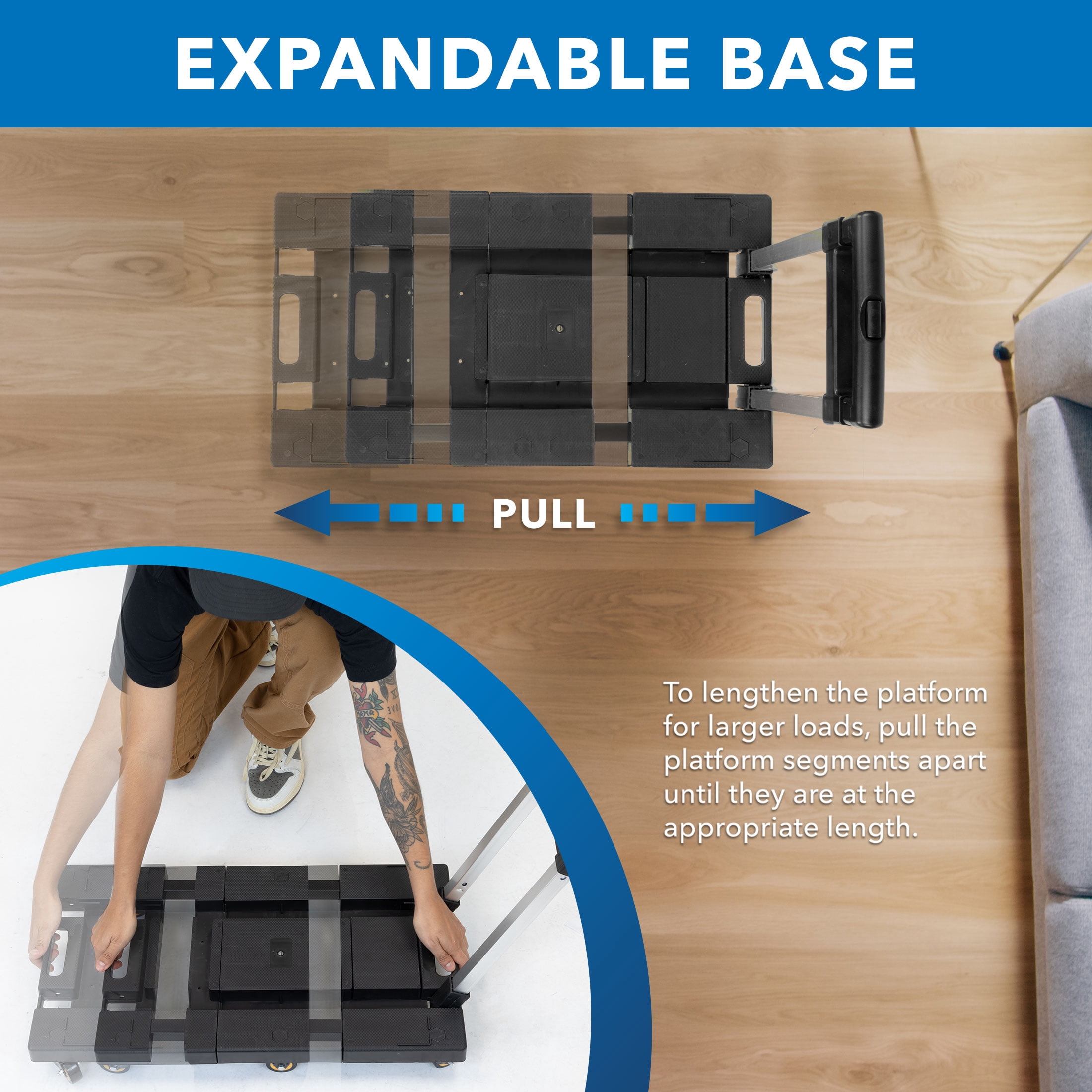 Mount-It! Folding Hand Truck Dolly