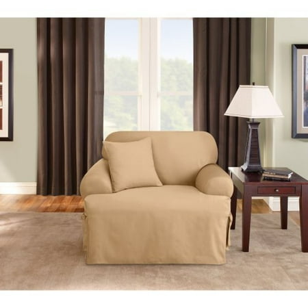 Sure Fit Logan T-Cushion Chair Slipcover