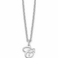 thumbnail image 1 of Sterling Silver Rhodium-Plated Letter C Initial Necklace Made In United States -Jewelry By Sweet Pea, 1 of 6