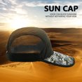 thumbnail image 3 of Naturehike gorra para el sol transpirable al aire libre gorra con visera pesca ciclismo senderismo Camping (verde), 3 of 8
