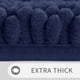 thumbnail image 3 of Alfombra de baño Yimobra, felpilla azul marino, 60 x 40 cm, antideslizante, 3 of 9