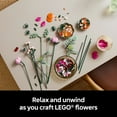 thumbnail image 5 of LEGO Botanicals Pretty Pink Flower Bouquet Building Set for Adults - Valentines Day Gift - Artificial Flowers for Decor or Table Display - 10342, 5 of 9
