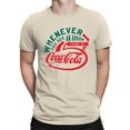 thumbnail image 2 of Officially Licensed Coca-Cola Vintage Arrow Logo Design Men's T-shirt, 2 of 3