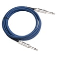 thumbnail image 1 of Cable de instrumento de audio profesional Cable de instrumento de bajo de guitarra Jack macho de 6,35 mm para órgano electrónico de guitarra eléctrica 10 metros shamjiam Cable de bajo recto, 1 of 8
