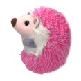 thumbnail image 1 of Cute Hedgehog Plush Keychain Mobile Phone Pendant Keyring Hedgehog Pompon Ring Pendant Plush Toy Pi, 1 of 5