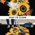 thumbnail image 4 of Yellow Sunflowers Outdoor Rug 6x9 Ft, Non Slip Washable Area Rug, Farmhouse Floral Leaves Butterfly Black Patio Rugs Carpet Runner, Large Floor Mat for Indoor/Outdoor Deck Porch Camping, 4 of 8