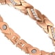 thumbnail image 2 of Pulsera Magnética de Cobre Kuymtek con Imanes 3500 Gauss Oro Rosa, 2 of 7