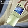 thumbnail image 7 of Dteck Case for Samsung Galaxy Z Flip 5 ,Luxury Plating Phone Case Hinge Protection Slim Hard PC Shockproof Slim Protective Cover for Samsung Galaxy Z Flip 5,Green, 7 of 7