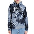 thumbnail image 2 of Wild Bobby, Faith.Hope.Love Heart Beat, Inspirational/Christian, Unisex Graphic Hoodie Sweatshirt, Spiral Black, 3X-Large, 2 of 4