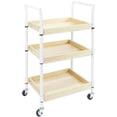 thumbnail image 2 of Mainstays Multi-Purpose Wood Cart with White Handles, 2 of 2