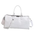 thumbnail image 2 of Bolso bandolera de cuero PU bolso de hombro elegante para mujer para viajes y desplazamientos, 2 of 8