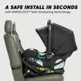 thumbnail image 4 of Baby Jogger City GO 2 Infant Car Seat, Lunar Black, 4 of 8