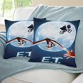 thumbnail image 3 of E.T., el Extraterrestre Fundas de almohada de terciopelo con tema, regalos de funda de almohada, decoración para el hogar, cojín de lanzar, regalo de cumpleaños para fans y parejas. 45cm x 45cm., 3 of 6