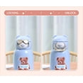thumbnail image 6 of Y.Byani Stainless Steel Water Bottle For Kids Baby Children Student Portable Teddy Bear Vacuum Flask With Straw 17oz/500ml (Blue), 6 of 8