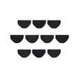 thumbnail image 1 of Hanes Womens Breathable Cotton All Black Bikinis 10-Pack, 7, Assorted, 1 of 3