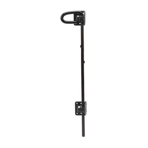 Gate Latch, Powder Coated,1-31/64" W QB124
