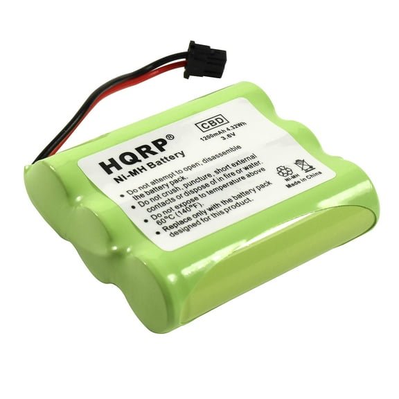 HQRP Phone Battery for Uniden DXAI7288-2, DXAI8580, DXAI8580-3, DXI3286-2, DXI386-2 Cordless Telephone / Extended / High-capacity