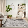 thumbnail image 6 of Nourison Garden Oasis Tropical Outdoor Rug Grey 9' x 12', 6 of 13