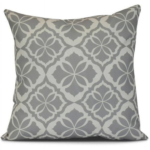 Simply Daisy, Tiki Square, Geometric Print Outdoor Pillow