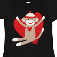 thumbnail image 4 of Inktastic Hug Sock Monkey Boys or Girls Baby Bodysuit, 4 of 5