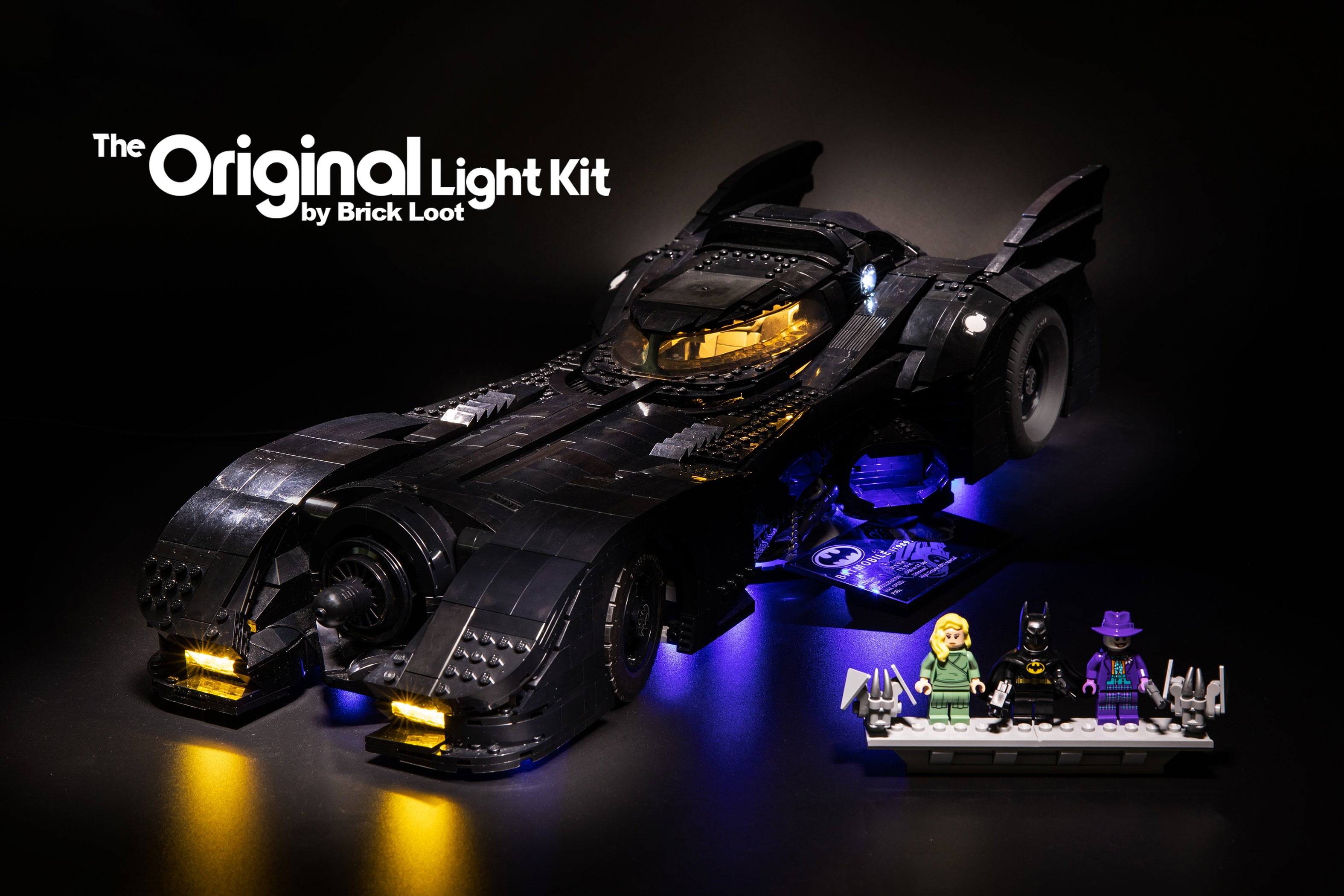 LED Lighting Kit for LEGO 1989 Batmobile set 76139 Walmart