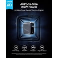 thumbnail image 2 of Anker Prime USB C Charger Block, 160W 3-Port GaN Phone Charger, Smart Display&Touch Control Phantom Gray (Cable Not Included,Non-Battery), 2 of 6