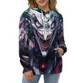 thumbnail image 4 of Joker Hoodies for Men Women, Unisex Hooded Sweatshirt, Oversized Pullover with 3D Print, Casual Loose Fit Hoodie, S-6XL, 4 of 8