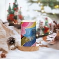 thumbnail image 2 of Yayeee Flameless Candles with Remote Flickering Battery Operated Multi Color Changing, Stripes Pattern, 2 of 7