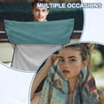 thumbnail image 6 of FOR U DESIGNS American Flag Palm Tree Print Car Seat Cover Universal Portable Auto Towel Seat Cover Fit for Cars Truck SUV Seats Soft Multi Purpose Running Towel for Outdoor Sport, 6 of 7