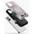 Pink Hat Gnome with Flowers, Hearts and String Lights Tough Case for ...